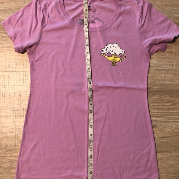 Disney Aladdin Jasmine & Raja Pink/Purple Shirt - Picture 4 of 6